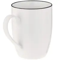 Кружка Simmy, белая с черным