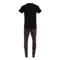 Пижама новогодняя мужская KAFTAN "Chill bro", цвет чёрный, размер 48