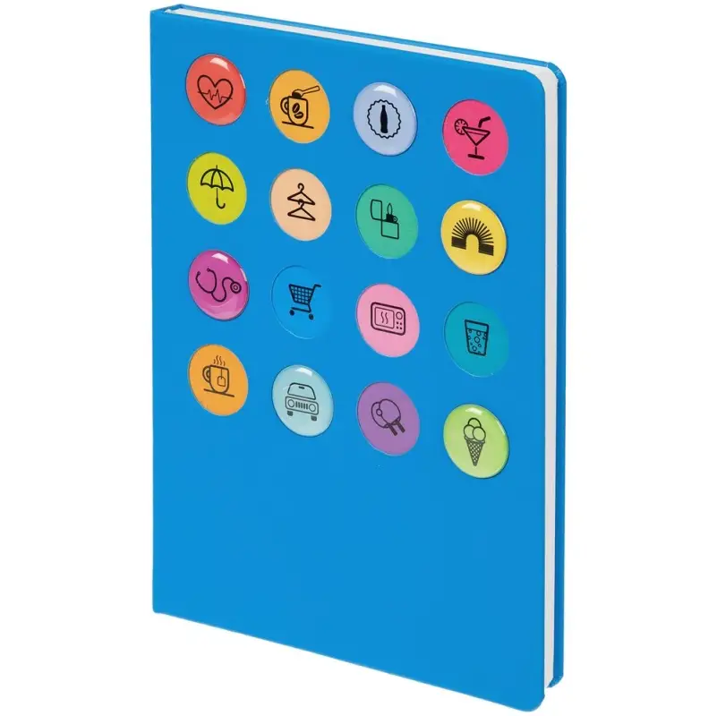 Ежедневник &laquo;История изобретений&raquo;, недатированный, голубой