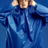 Дождевик-анорак R1, синий, размер M/L