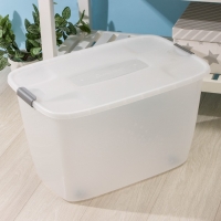 Бокс универсальный, на колёсиках, 56 л, 60&times;40&times;36 см, цвет МИКС