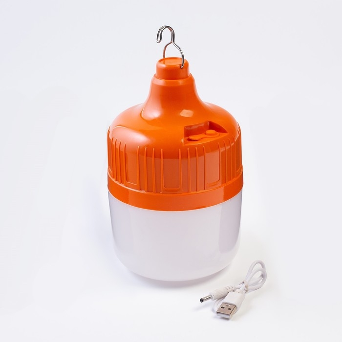 Фонарь кемпинговый аккумуляторный, 100 Вт, 6000 мАч, 1700 лм, диод 5730, d-11.8 см Фонарь кемпинговый аккумуляторный, 100 Вт, 6000 мАч, 1700 лм, диод 5730, d-11.8 см