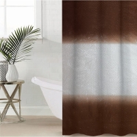 Штора для ванной Доляна &laquo;Диско 3D&raquo;, 180&times;180 см, EVA, цвет коричневый