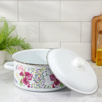 Кастрюля эмалированная &laquo;Мозаика&raquo;, 5 л, индукция