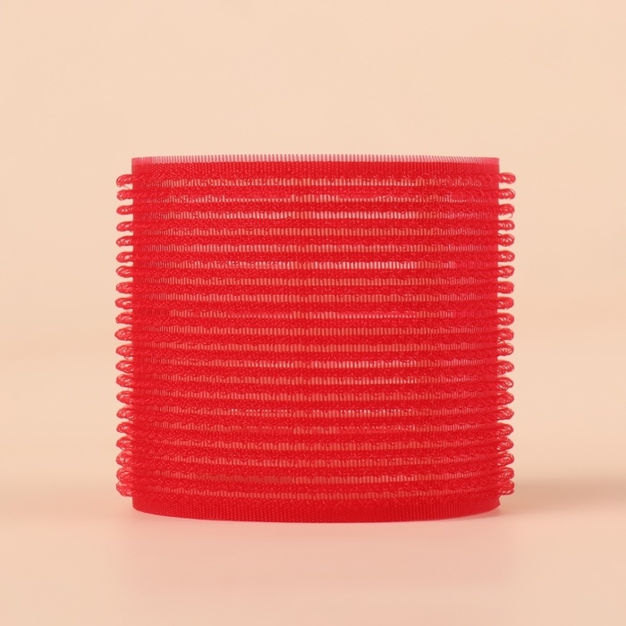 Бигуди &laquo;Липучка&raquo;, d = 6 см, в косметичке, 6 шт, цвет МИКС