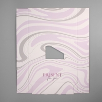 Коробка подарочная под постельное бельё, упаковка, &laquo;Текстура&raquo;, 47 х 37 х 8.8 см