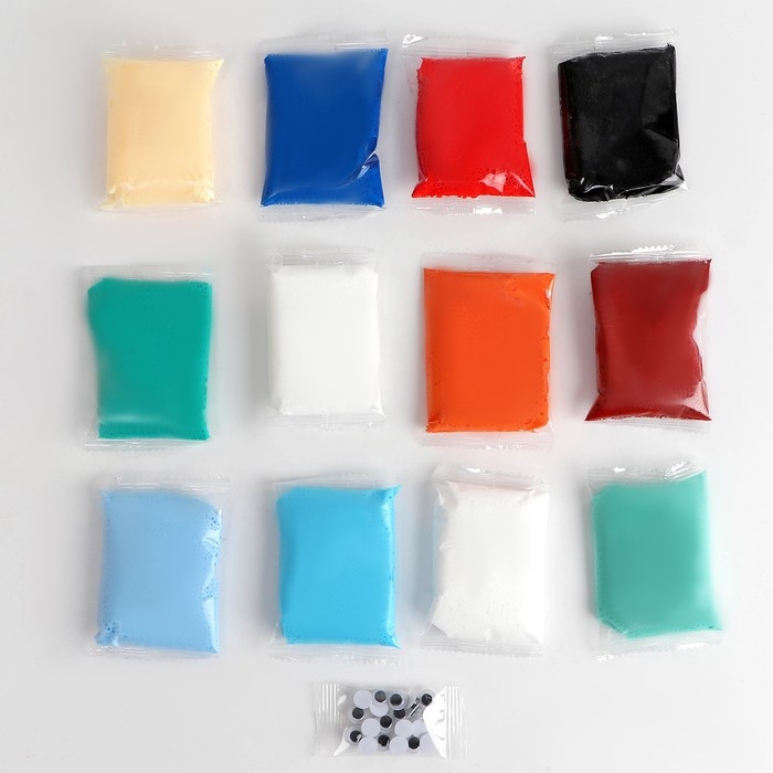 Лёгкий пластилин, набор 12 нежных цветов &laquo;Для мальчиков&raquo;