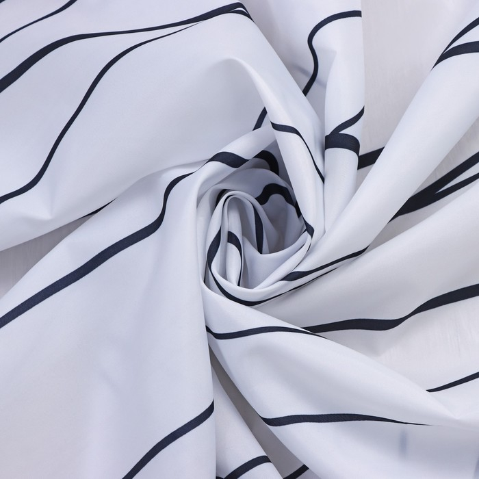 Штора для ванны Доляна &laquo;Моно&raquo;, 180&times;180 см