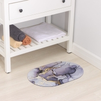 Коврик для ванной SAVANNA &laquo;Видение&raquo;, 38&times;58 см, цвет серый