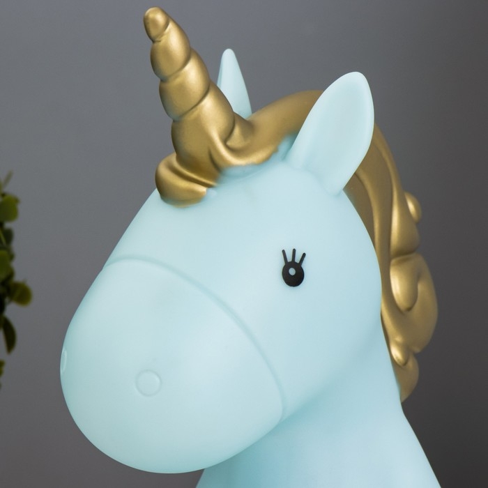 Ночник "Единорог" LED от батареек 3хААА МИКС 14,5х9,5х21 см RISALUX