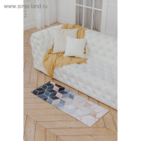 Коврик для ванной и туалета Доляна «Бурлеск», 45×120 см Коврик для ванной и туалета Доляна «Бурлеск», 45×120 см