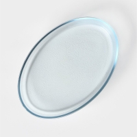 Блюдо стеклянное овальное для запекания, 32&times;22&times;5 см