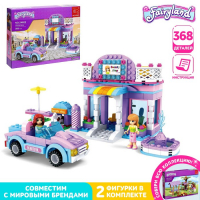 Конструктор &laquo;Магазин для модниц&raquo;, 368 деталей