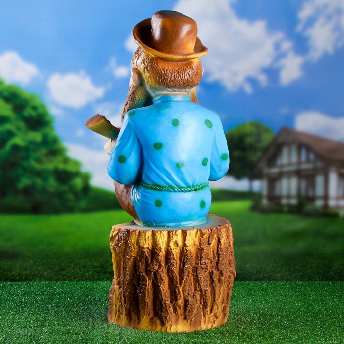 Садовая фигура Садовая фигура "Мужик с балалайкой" 65х28х33см МИКС