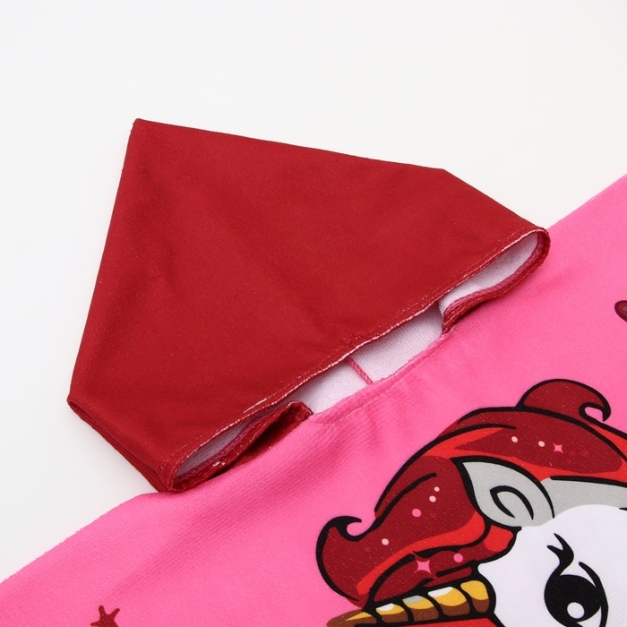 Полотенце-пончо детское LoveLife Полотенце-пончо детское LoveLife "Пони" 60х120 см, 100% пэ, 230 г/м2