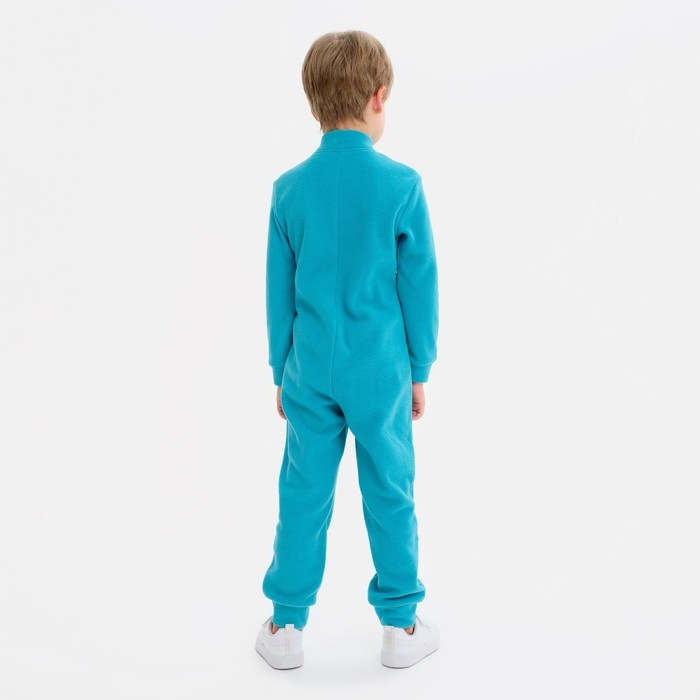 Комбинезон детский MINAKU цвет бирюзовый, размер 116