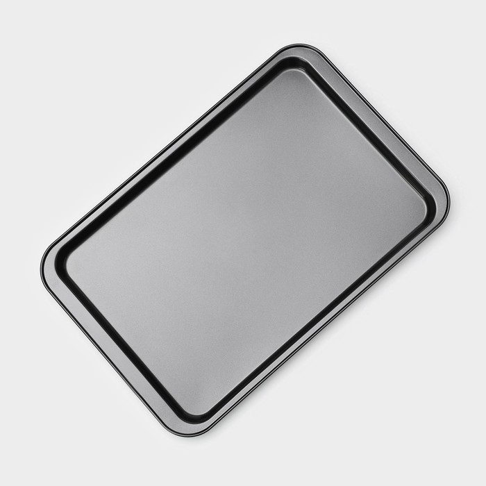 Противень Доляна &laquo;Жаклин. Прямоугольник&raquo;, 47,5&times;31,5&times;2,5 см, антипригарное покрытие, цвет чёрный