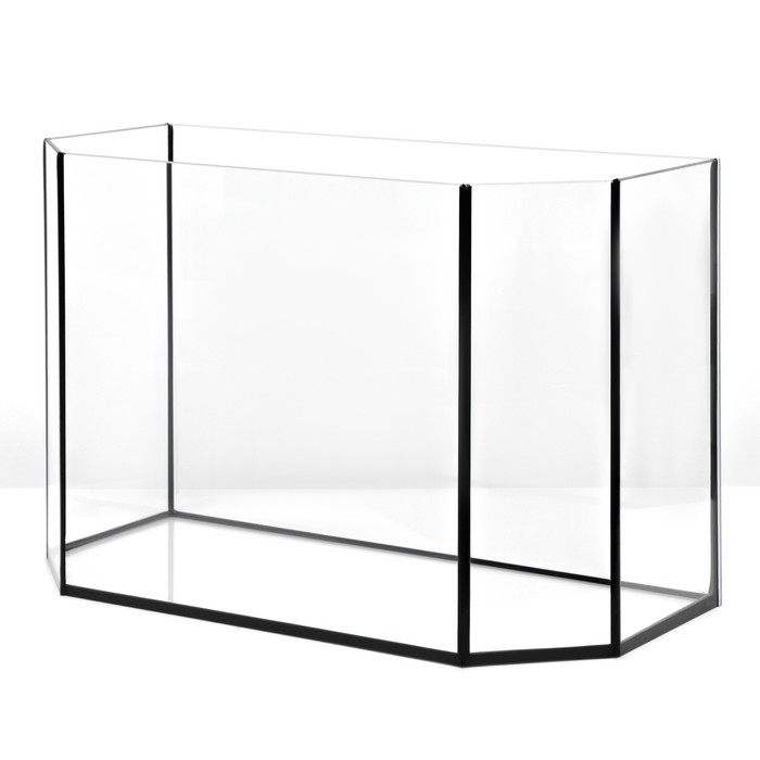 Аквариум Аквариум "Панорамный" без крышки, 50 литров, 56 х 26 х 36 см