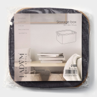 Короб для хранения LaDо́m &laquo;Лофт&raquo;, 33,5&times;33,5&times;17,5 см