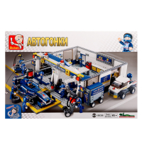 Конструктор &laquo;Сервисная станция&raquo;, 741 деталь