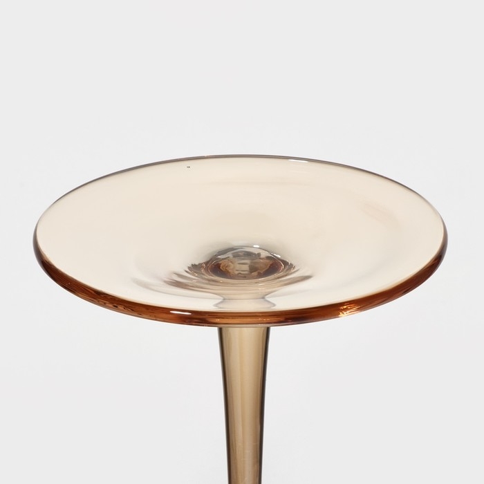 Бокал для вина стеклянный Magistro «Иллюзия», 550 мл, 10×24 см, цвет золотой Бокал для вина стеклянный Magistro «Иллюзия», 550 мл, 10×24 см, цвет золотой