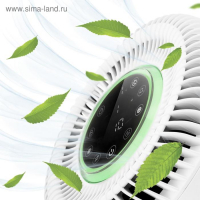 Очиститель воздуха Kitfort КТ-2813, 20 Вт, 200 м3/ч, до 25 м2, ионизация, белый