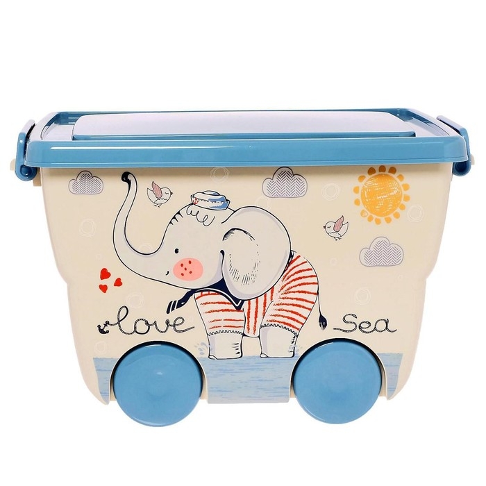 Ящик для игрушек &laquo;Слоник&raquo;, ДЕКО, 23 л