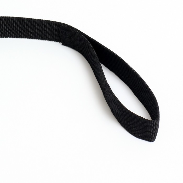 Поводок 3 м х 3 см, чёрный Поводок 3 м х 3 см, чёрный