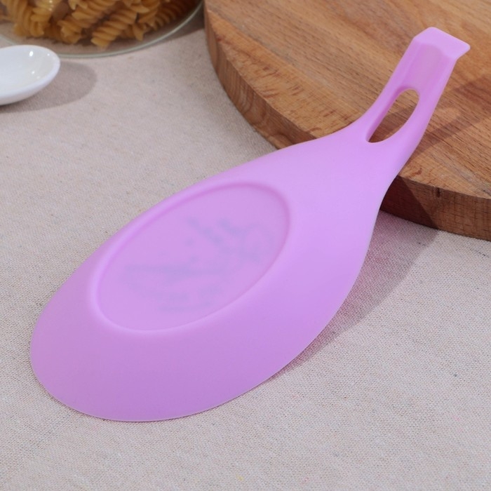 Подставка под ложку «Дом», силикон, 20 х 9 см Подставка под ложку «Дом», силикон, 20 х 9 см