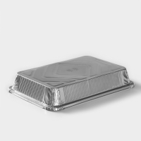 Набор форм из фольги для запекания и выпечки Доляна, 2,235 л, 31×21×5,5 см, 2 шт Набор форм из фольги для запекания и выпечки Доляна, 2,235 л, 31×21×5,5 см, 2 шт