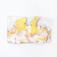 Подставка на 4 яйца &laquo;Кролики&raquo;, 19,6 х 16 х 6 см.