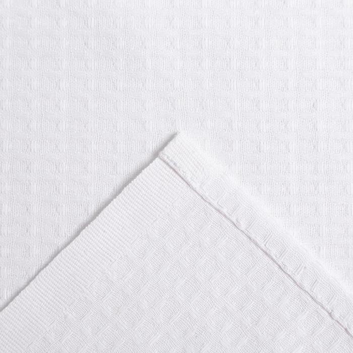 Полотенце вафельное банное Экономь и Я 80х150 см, цвет белый Полотенце вафельное банное Экономь и Я 80х150 см, цвет белый