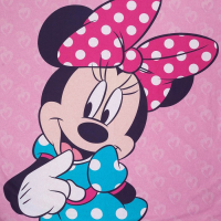 Детское постельное бельё 1,5 сп "Минни Маус" 143х215 см, 150х214 см, 50х70 см -1 шт., поплин 125 г/м2 Детское постельное бельё 1,5 сп "Минни Маус" 143х215 см, 150х214 см, 50х70 см -1 шт., поплин 125 г/м2