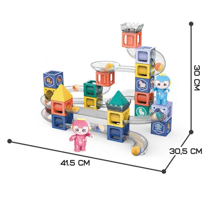 Конструктор магнитный &laquo;Марблс&raquo;, 52 детали