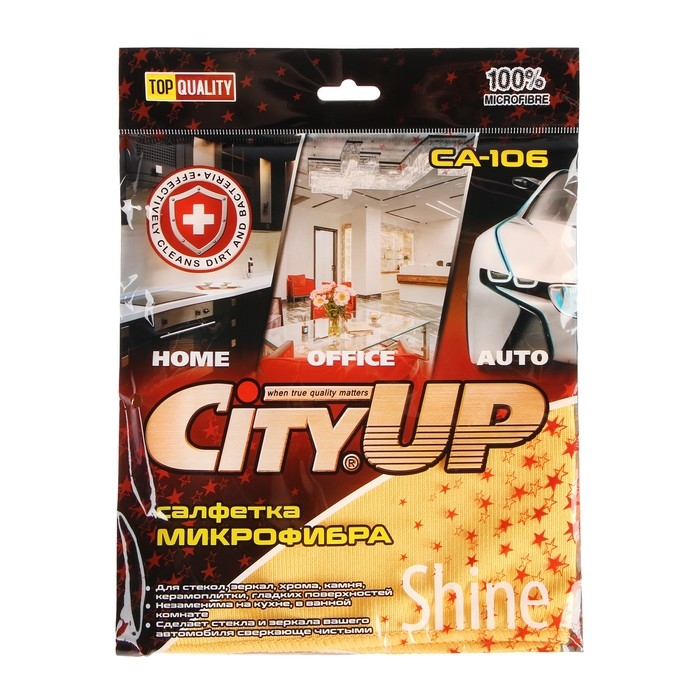Салфетка микрофибра CityUP, СА-106, 35 х 40 см Салфетка микрофибра CityUP, СА-106, 35 х 40 см
