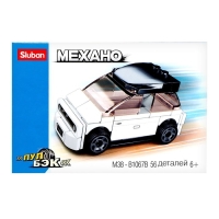 Конструктор Механо &laquo;Тачка&raquo;, инерция, 56 деталей