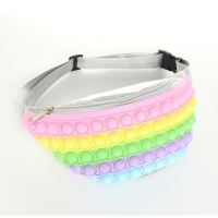 Сумка поясная детская на молнии &laquo;Выбражулька&raquo;, pop it, цвет разноцветный