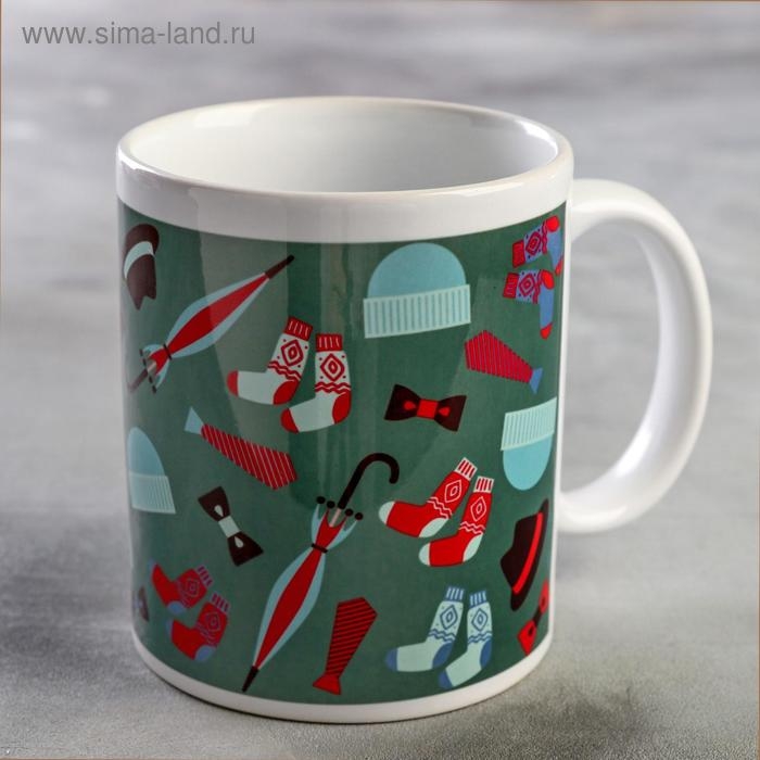 Кружка сублимация Кружка сублимация "Лучший дедушка" 320 мл, с нанесением