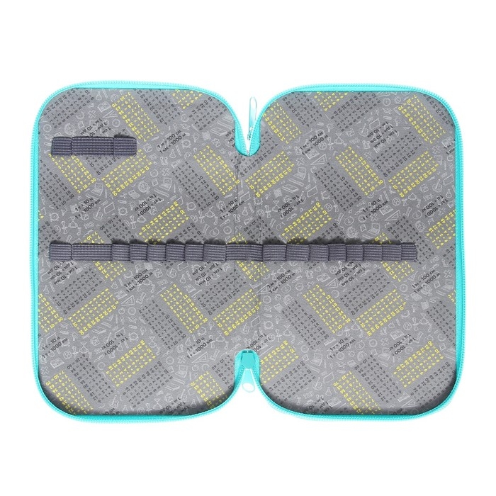 Пенал 2 секции, 125 х 205 х 40 мм, Calligrata 30П26/2 Пенал 2 секции, 125 х 205 х 40 мм, Calligrata 30П26/2 "Сказочный единорог", ламинированный картон