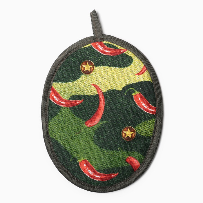 Кухонный набор &laquo;Генерал кухни&raquo;, фартук 60х70 см, прихватка 20х20 см, полотенце 35х60 см