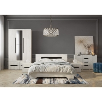 Комод Вега 1200, 1200х828х430, Крафт белый/Венге Комод Вега 1200, 1200х828х430, Крафт белый/Венге