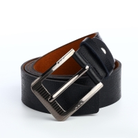 Ремень мужской, ширина 3,5 см, винт, пряжка металл, цвет чёрный Ремень мужской, ширина 3,5 см, винт, пряжка металл, цвет чёрный