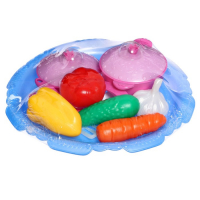 Набор овощей и кухонной посуды &laquo;Волшебная Хозяюшка&raquo;, 12 предметов на подносе