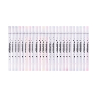 Набор маркеров 18 цветов двусторонние, в пластик тубусе МИКС Набор маркеров 18 цветов двусторонние, в пластик тубусе МИКС