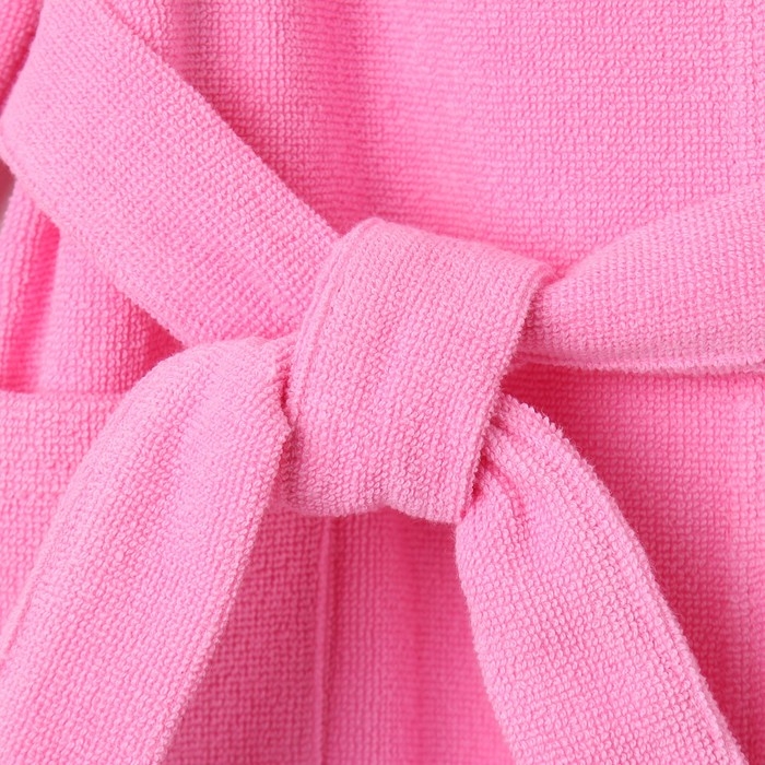 Халат махровый детский Халат махровый детский "Little princess" р-р 30 (98-104 см), розовый