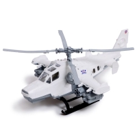 Военный тягач &laquo;Арктика&raquo;, с вертолетом