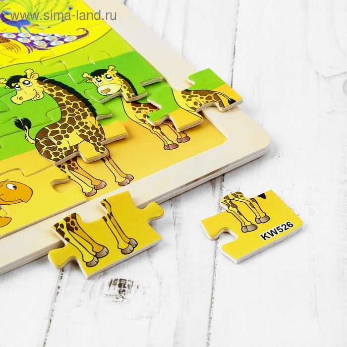 Пазл большой &laquo;Звери&raquo;