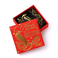 Подкова новогодняя в коробке &laquo;Новый год: Денежной удачи&raquo;, 5.5 см