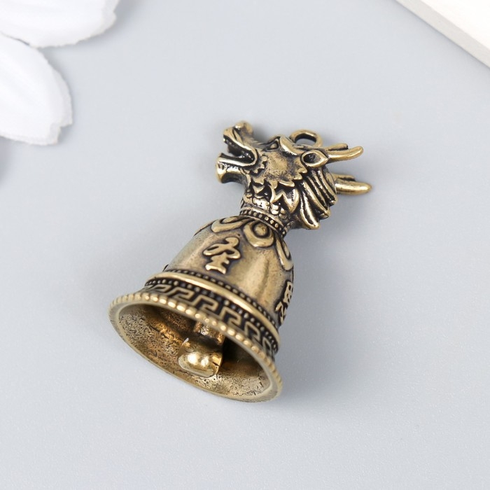 Колокольчик латунь Колокольчик латунь "Голова дракона" 2,2х2,2х3 см