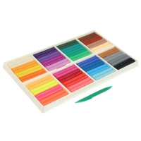 Пластилин мягкий (восковой), 32 цвета, 475 г, "Фантазия", МИКС Пластилин мягкий (восковой), 32 цвета, 475 г, "Фантазия", МИКС